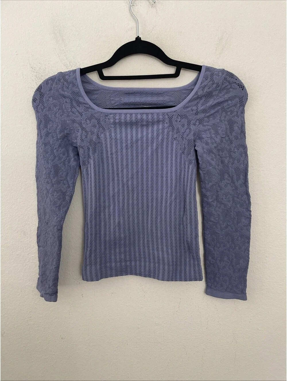 Free People Intimately   long sleeve top Purple size XS/S New